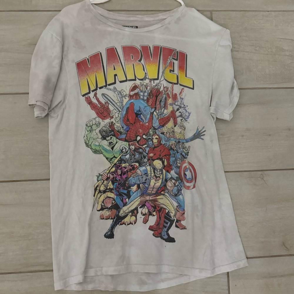 old marvel graphic t shirt